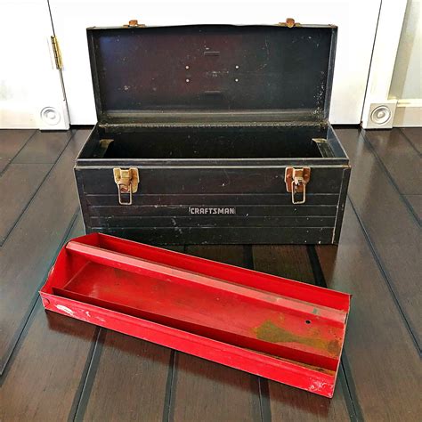 old craftsman steel tool box|old craftsman tools worth anything.